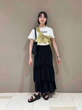 N. STAFFさん(レディース・167cm)の夏コーディネート