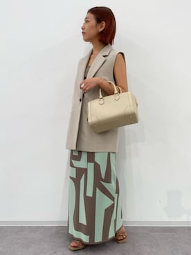 N. STAFFさん(レディース・150cm)の夏コーディネート