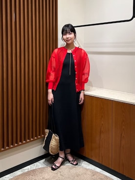 N. STAFFさん（レディース・168cm）の春コーディネート