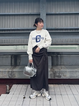 N. STAFFさん(レディース・158cm)の秋コーディネート