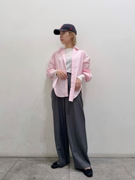 「N.（N. Natural Beauty Basic）（エヌエヌナチュラルビューティーベーシック）のアイテム（パンツ）」を使った、N. STAFFさん（レディース・156cm）の冬コーディネート