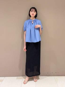 N. STAFFさん（レディース・167cm）の春コーディネート