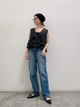 N. STAFFさん(レディース・156cm)の夏コーディネート