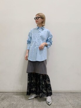 N. STAFFさん(レディース・156cm)の秋コーディネート