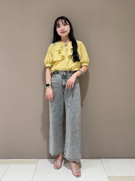 N. STAFFさん（レディース・163cm）の春コーディネート