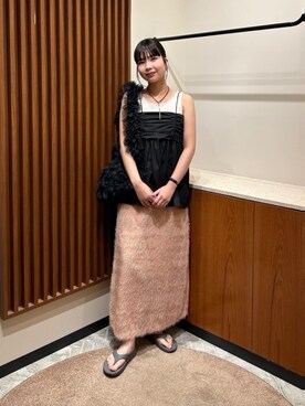 N. STAFFさん（レディース・168cm）の夏コーディネート