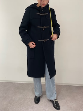 「冬」｜「アイテム（ダッフルコート）」を使った、N. STAFFさん（レディース・160cm）の秋コーディネート