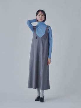 「N.（N. Natural Beauty Basic）（エヌエヌナチュラルビューティーベーシック）のアイテム（ワンピース/ドレス）」を使った、N. STAFFさん（レディース・167cm）の秋コーディネート