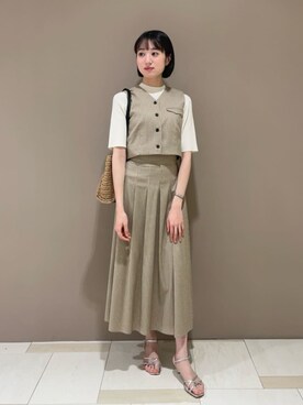 N. STAFFさん(レディース・167cm)の春コーディネート