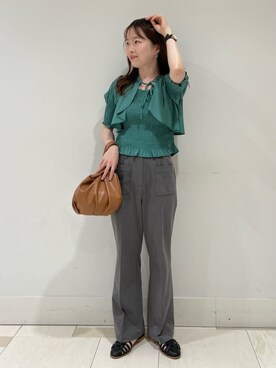 N. STAFFさん(レディース・159cm)の夏コーディネート