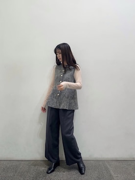 N. STAFFさん(レディース・164cm)の冬コーディネート