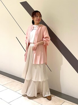 N. STAFFさん（レディース・148cm）の春コーディネート