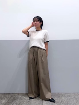 「N.（N. Natural Beauty Basic）（エヌエヌナチュラルビューティーベーシック）のアイテム」を使った、N. STAFFさん（レディース・150cm）の夏コーディネート