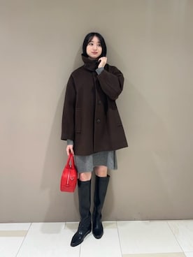 「N.（N. Natural Beauty Basic）（エヌエヌナチュラルビューティーベーシック）のアイテム（ジャケット/アウター）」を使った、N. STAFFさん（レディース・167cm）の秋コーディネート