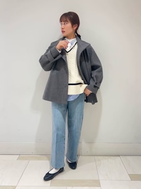 N. STAFFさん(レディース・161cm)の冬コーディネート