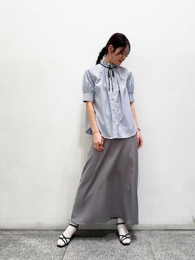 N. STAFFさん（レディース・161cm）の春コーディネート