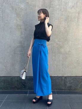 N. STAFFさん(レディース・157cm)の夏コーディネート