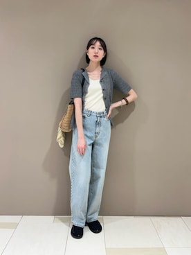 N. STAFFさん(レディース・167cm)の夏コーディネート