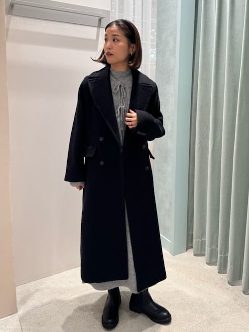 セール】【PS/低身長サイズ】チェスターロングコート（チェスター