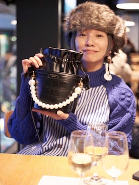 ten⭐︎ichiko       さん（レディース・157cm）の冬コーディネート