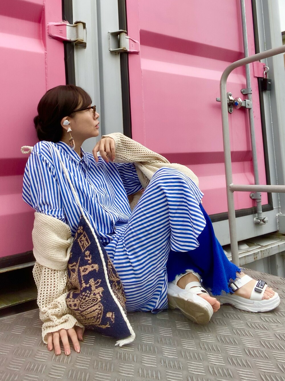 IENA（イエナ）の「バックスリットシャツワンピース◇（シャツ  