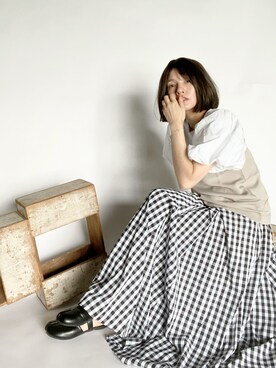 ten⭐︎ichiko さん(レディース・157cm)の春コーディネート