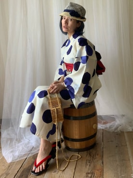 ten⭐︎ichiko       さん（レディース・157cm）の夏コーディネート