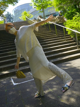 ten⭐︎ichiko さん(レディース・157cm)の夏コーディネート