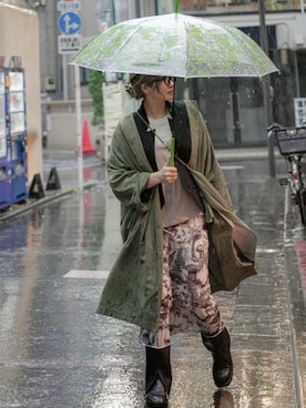 「AS as know as（エーエス アズノウアズ）のアイテム（ジャケット/アウター）」を使った、ten⭐︎ichiko       さん（レディース・157cm）の春コーディネート