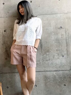 ten⭐︎ichiko さん(レディース・157cm)の夏コーディネート
