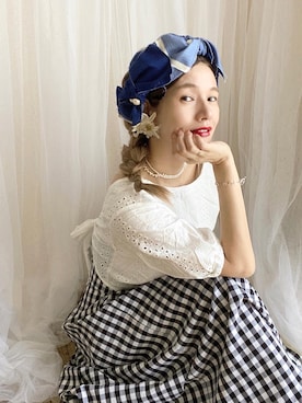 ten⭐︎ichiko       さん（レディース・157cm）の夏コーディネート