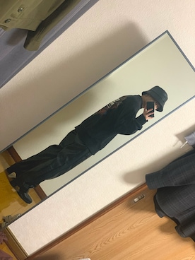 「Y-3（ワイスリー）のアイテム（その他）」を使った、うてんたさん（メンズ・168cm）の秋コーディネート