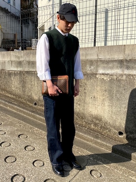 karagさん（メンズ・168cm）の冬コーディネート