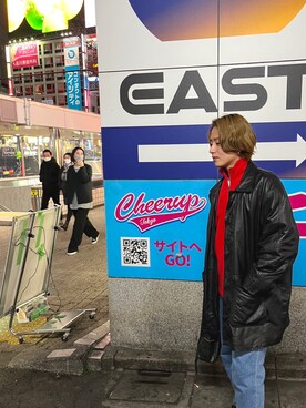 karagさん（メンズ・169cm）の冬コーディネート