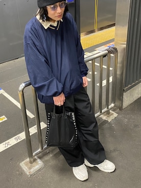 karagさん（メンズ・169cm）の冬コーディネート