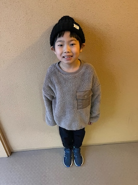 ゆうき◡̈⋆さん（キッズ・110cm）の冬コーディネート