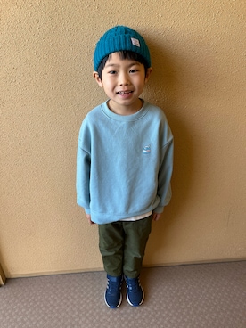 ゆうき◡̈⋆さん（キッズ・110cm）の冬コーディネート