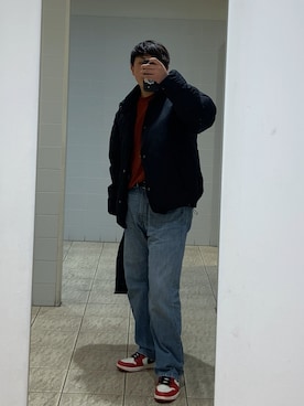 「AURALEE」｜shun さん（メンズ・173cm）の冬コーディネート
