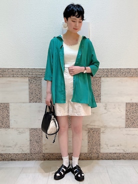 堤さん（レディース・165cm）の春コーディネート