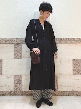 堤さん（レディース・165cm）の秋コーディネート