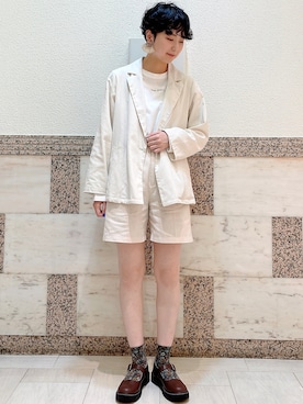 堤さんのコーディネート