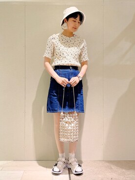 堤さんのコーディネート