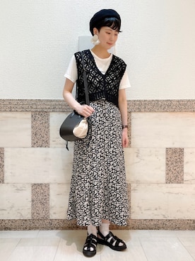 堤さんのコーディネート