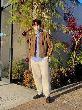 Shionさん（メンズ・183cm）の冬コーディネート