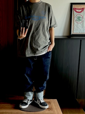 「hummel（ヒュンメル）のアイテム」を使った、善さん（レディース・152cm）の夏コーディネート