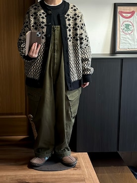 「FREAK'S STORE（フリークスストア）のアイテム」を使った、善さん（レディース・152cm）の冬コーディネート