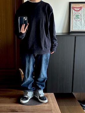 「hummel（ヒュンメル）のアイテム（スニーカー）」を使った、善さん（レディース・152cm）の春コーディネート