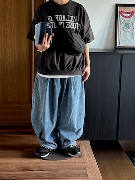 「しまむら（シマムラ）のアイテム」を使った、善さん（レディース・152cm）の秋コーディネート