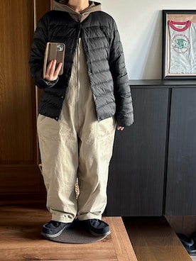 「REEF（リーフ）のアイテム」を使った、善さん（レディース・152cm）の冬コーディネート