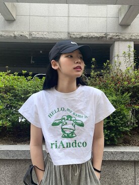 「summer」｜riAndcoさん（メンズ・177cm）の春コーディネート